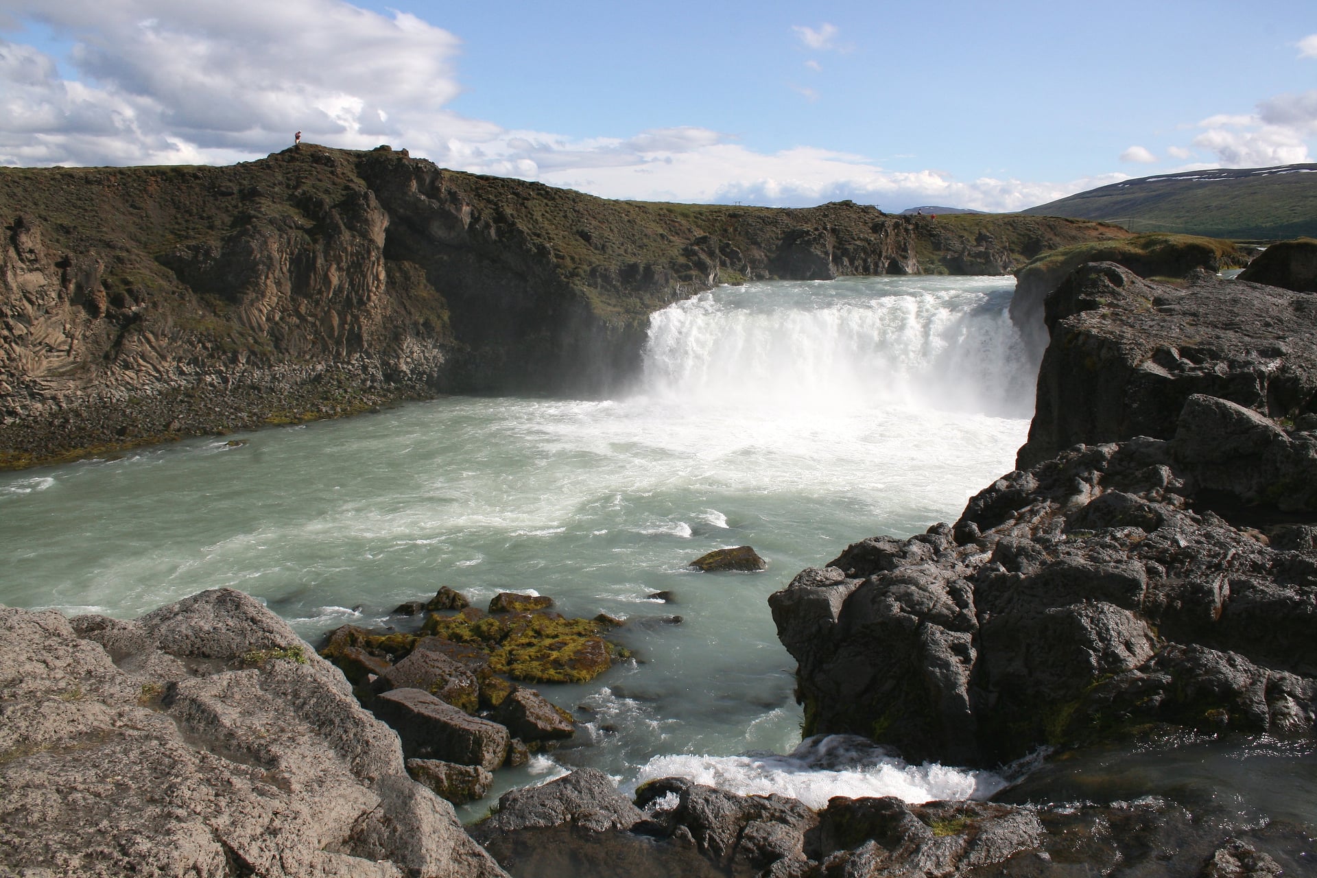 Goðafoss waterfall in North Iceland