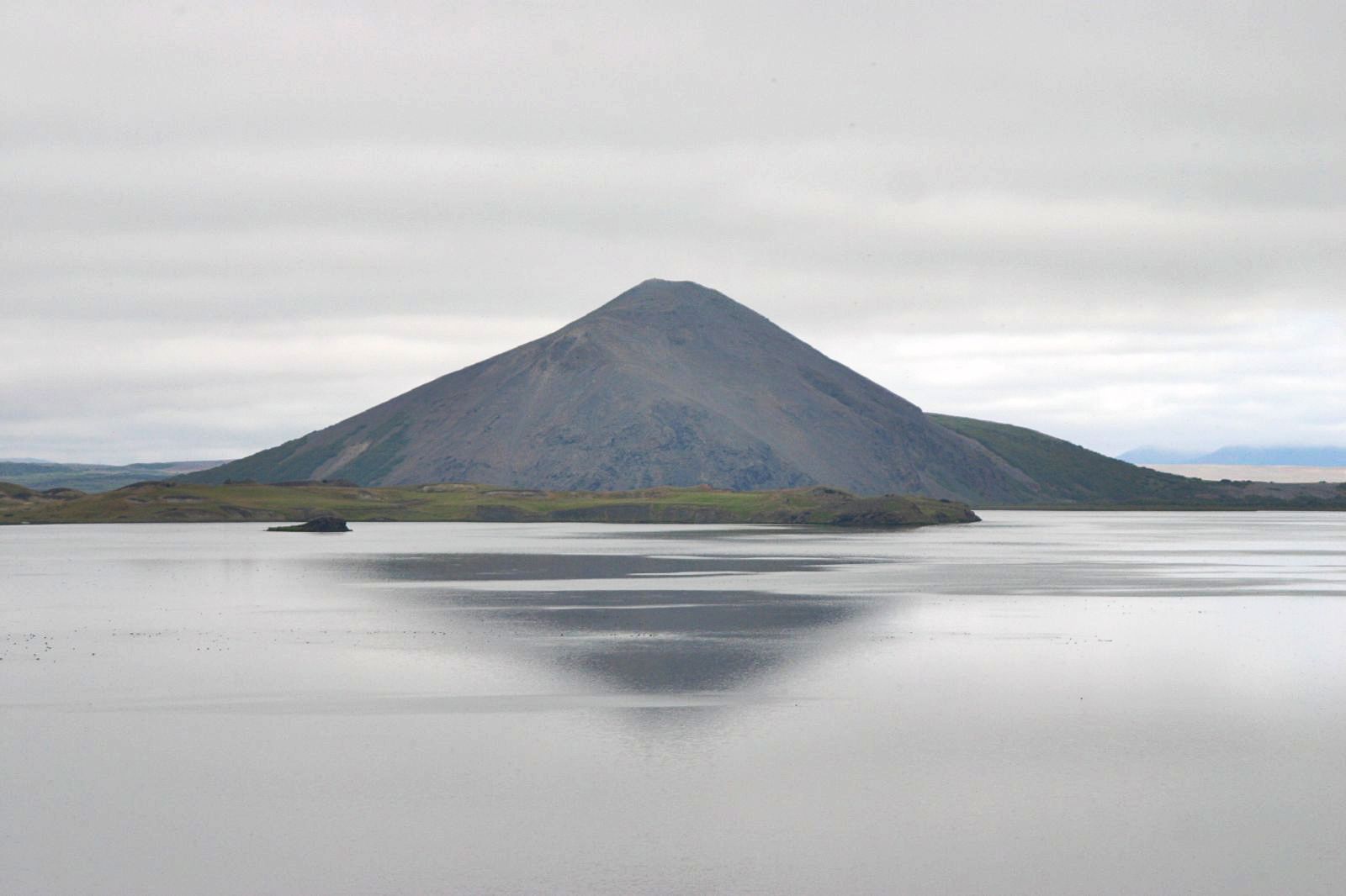 Lake Mývatn in North Iceland