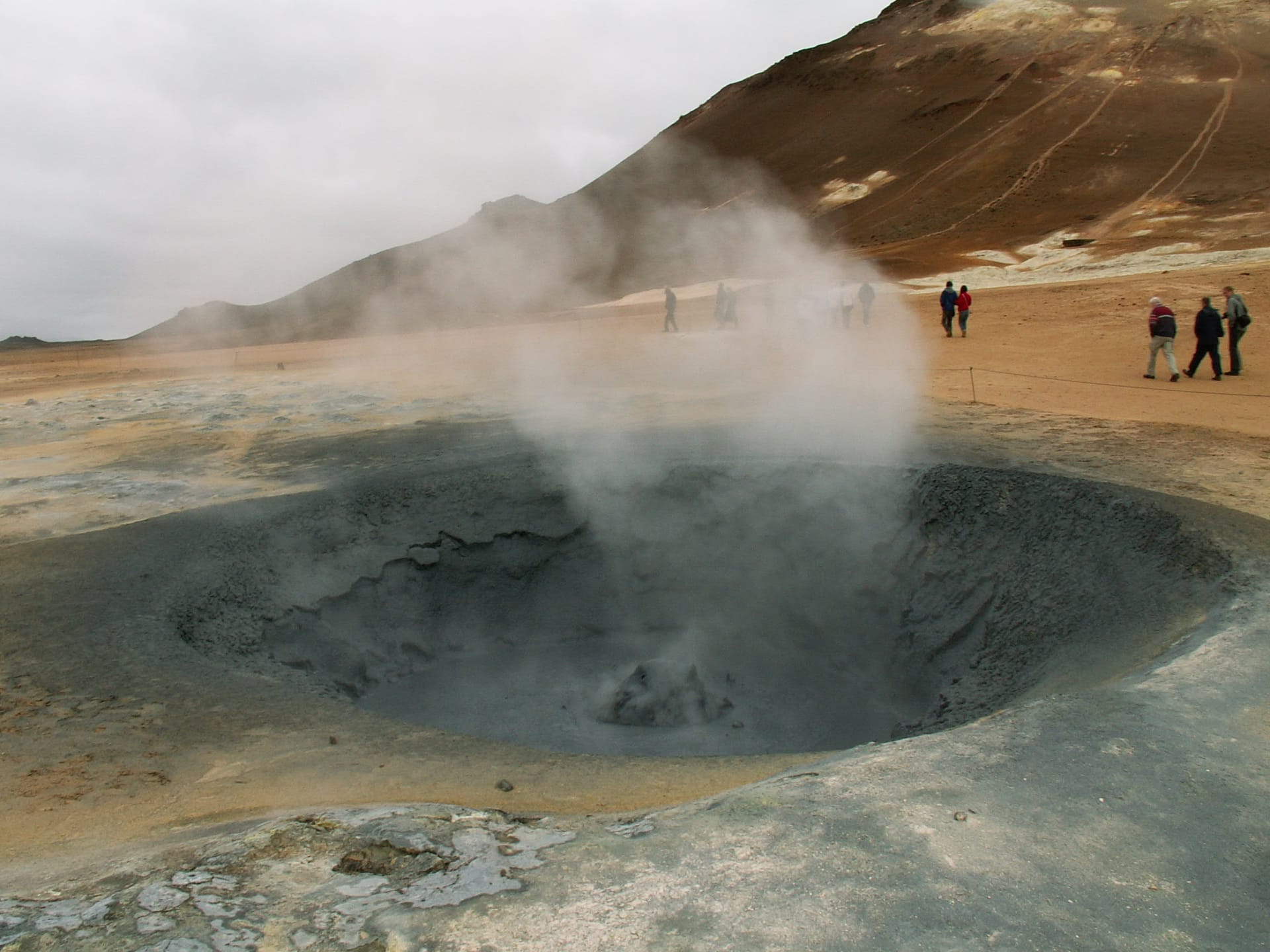Hverir geothermal area near Mývatn in North Iceland