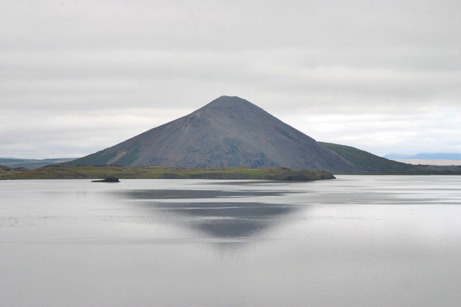 Lake Mývatn in North Iceland