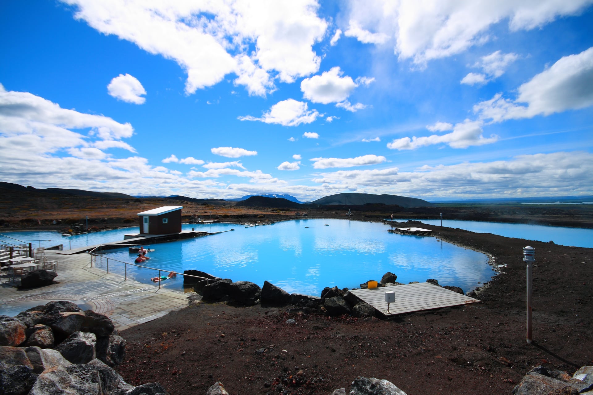 Mývatn Nature Baths geothermal lagoon in North Iceland